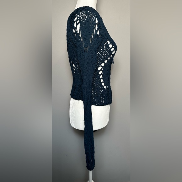 Jean Paul Gautier teal sweater - Picture 3 of 7